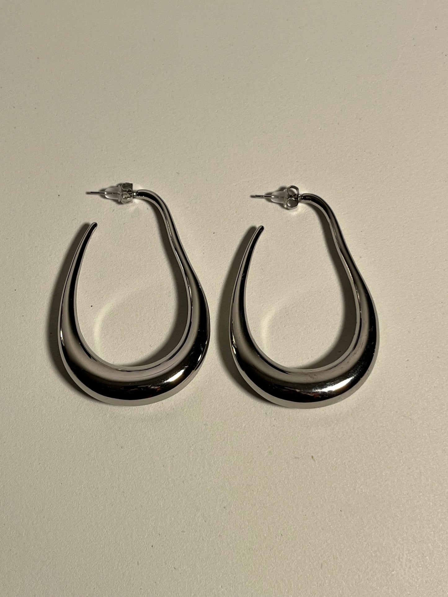 Lungo tempo - Orecchino - Acciaio inossidabile