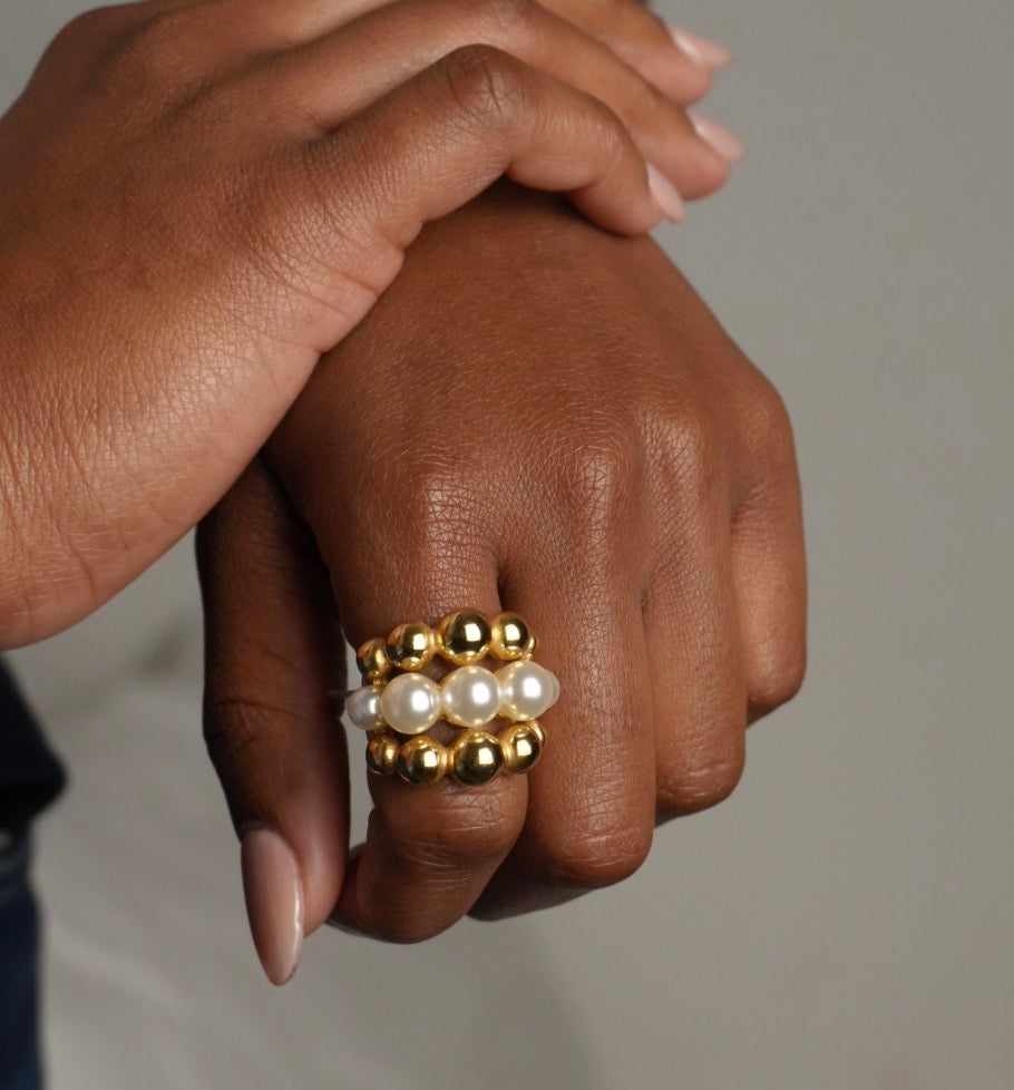 Sérénité - Bague - Acier inoxydable - Non réglable M