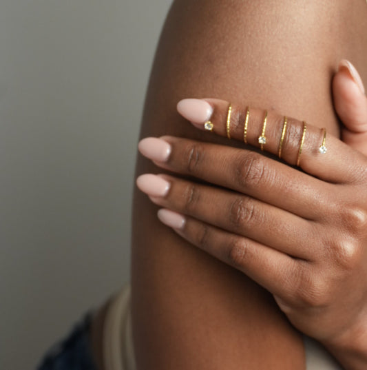 Infinito - Anello - acciaio inossidabile  -  regolabile