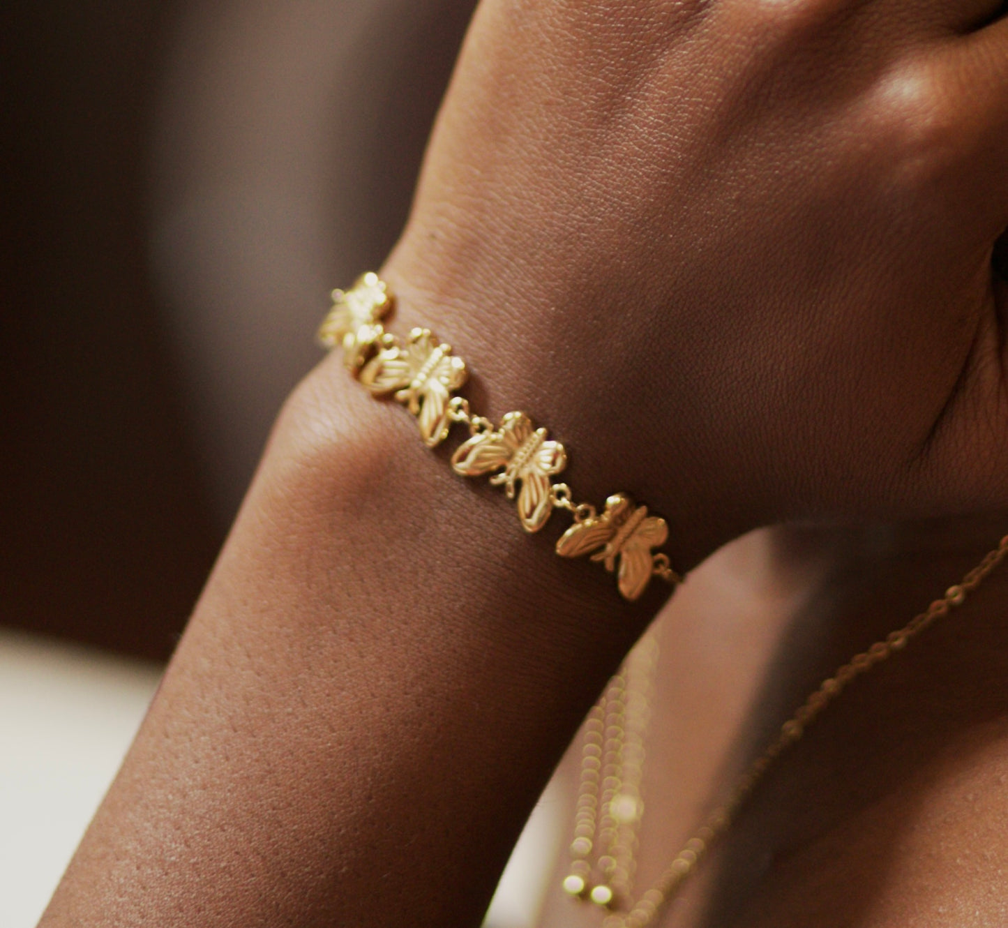 Farfalla  - Bracciale - Acciaio inossidabile