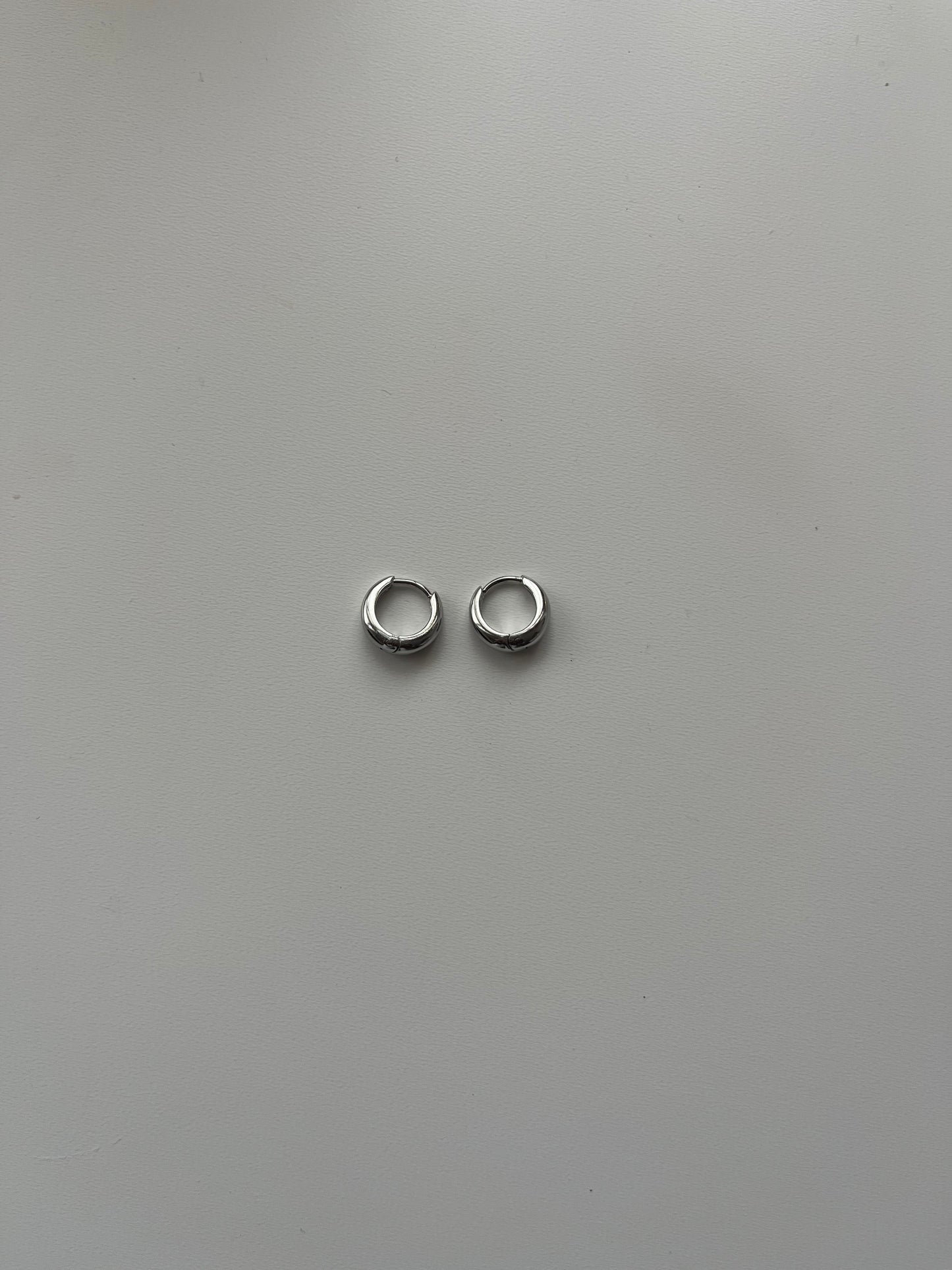 cerchio  semplice silver - Orecchino  - Acciaio inossidabile