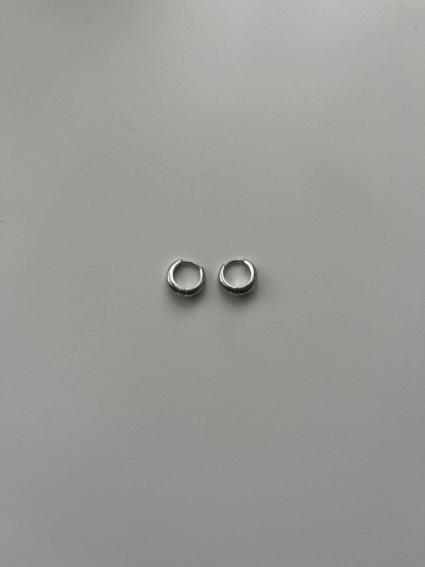 cerchio  semplice silver - Orecchino  - Acciaio inossidabile