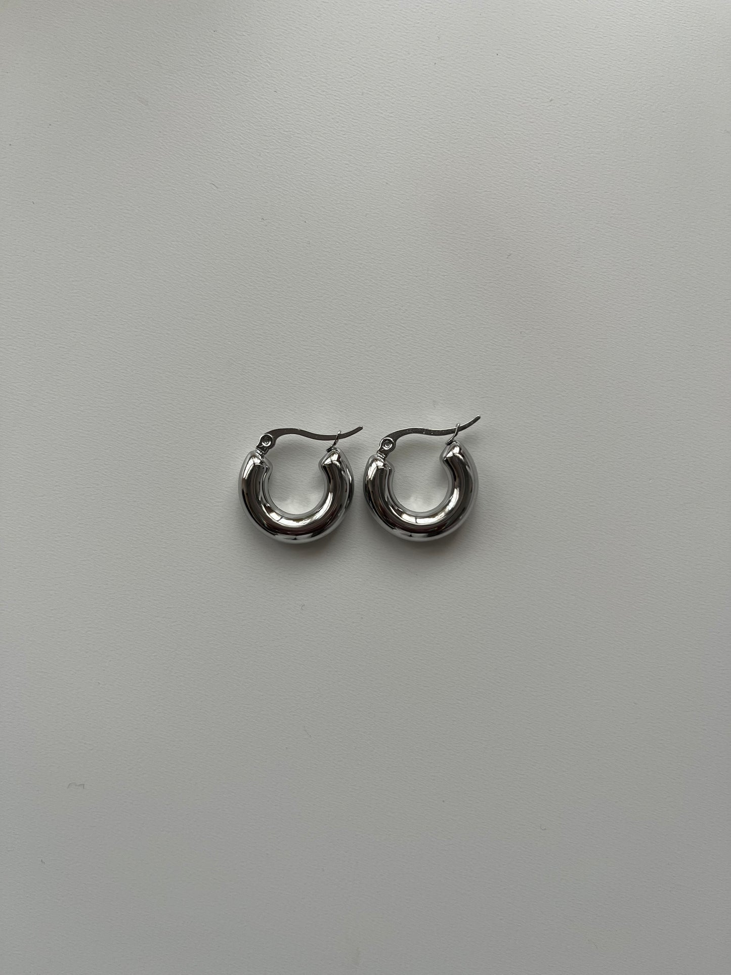BASIC -cerchio   - Orecchino  - Acciaio inossidabile