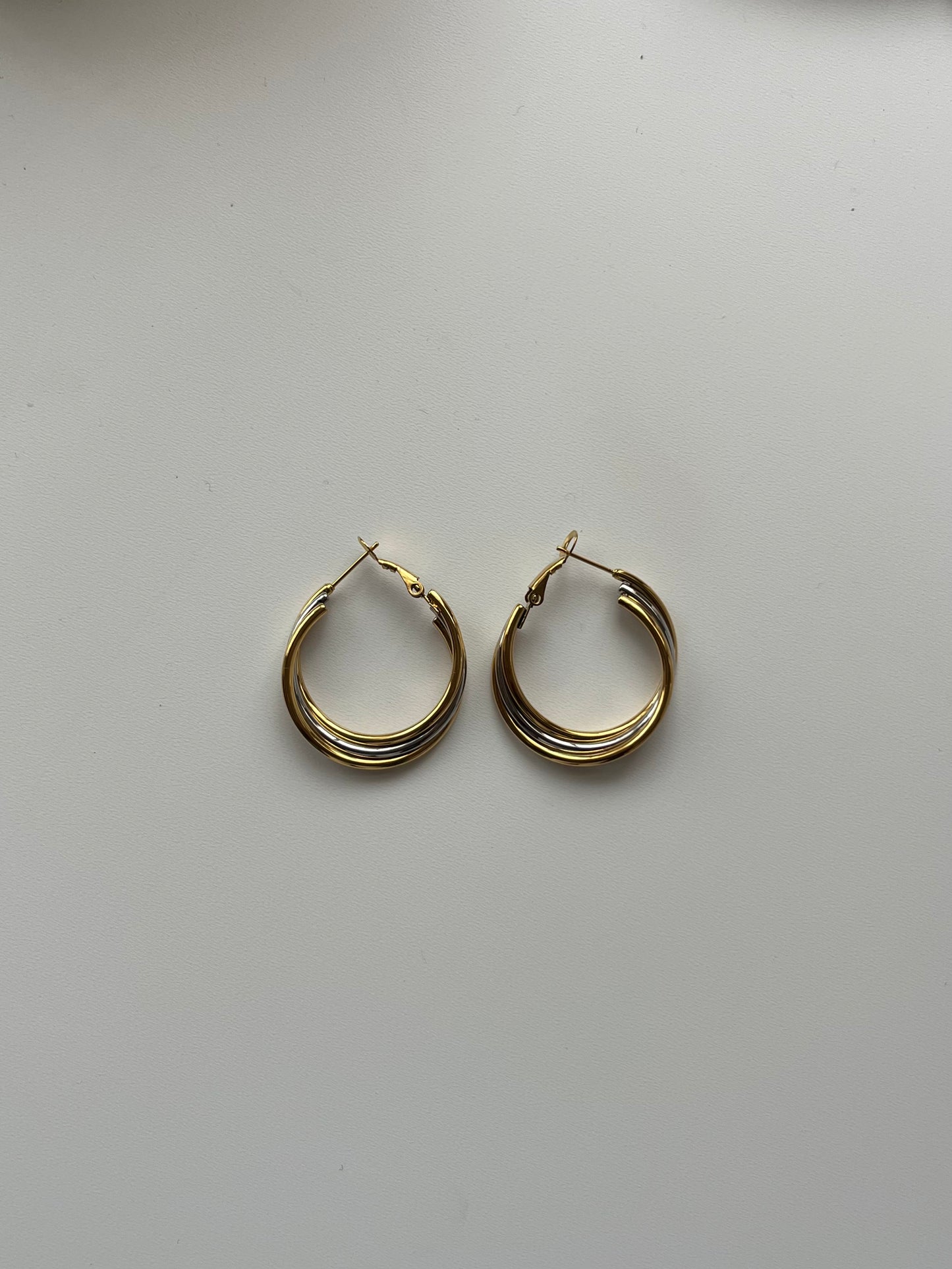 Inter Amor -Cerchio - Orecchino  - Acciaio inossidabile