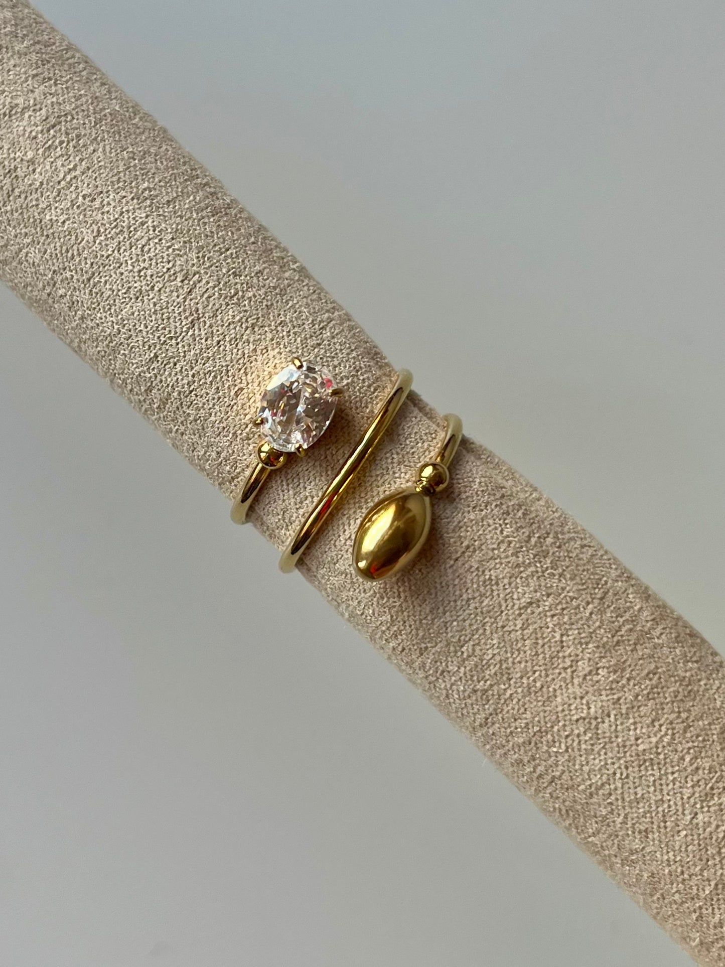 Ricordati   - Anello  -  acciaio inossidabile -regolabile