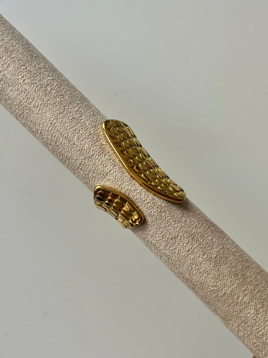 Abbraccio - Anello - acciaio inossidabile  - non  regolabile - m