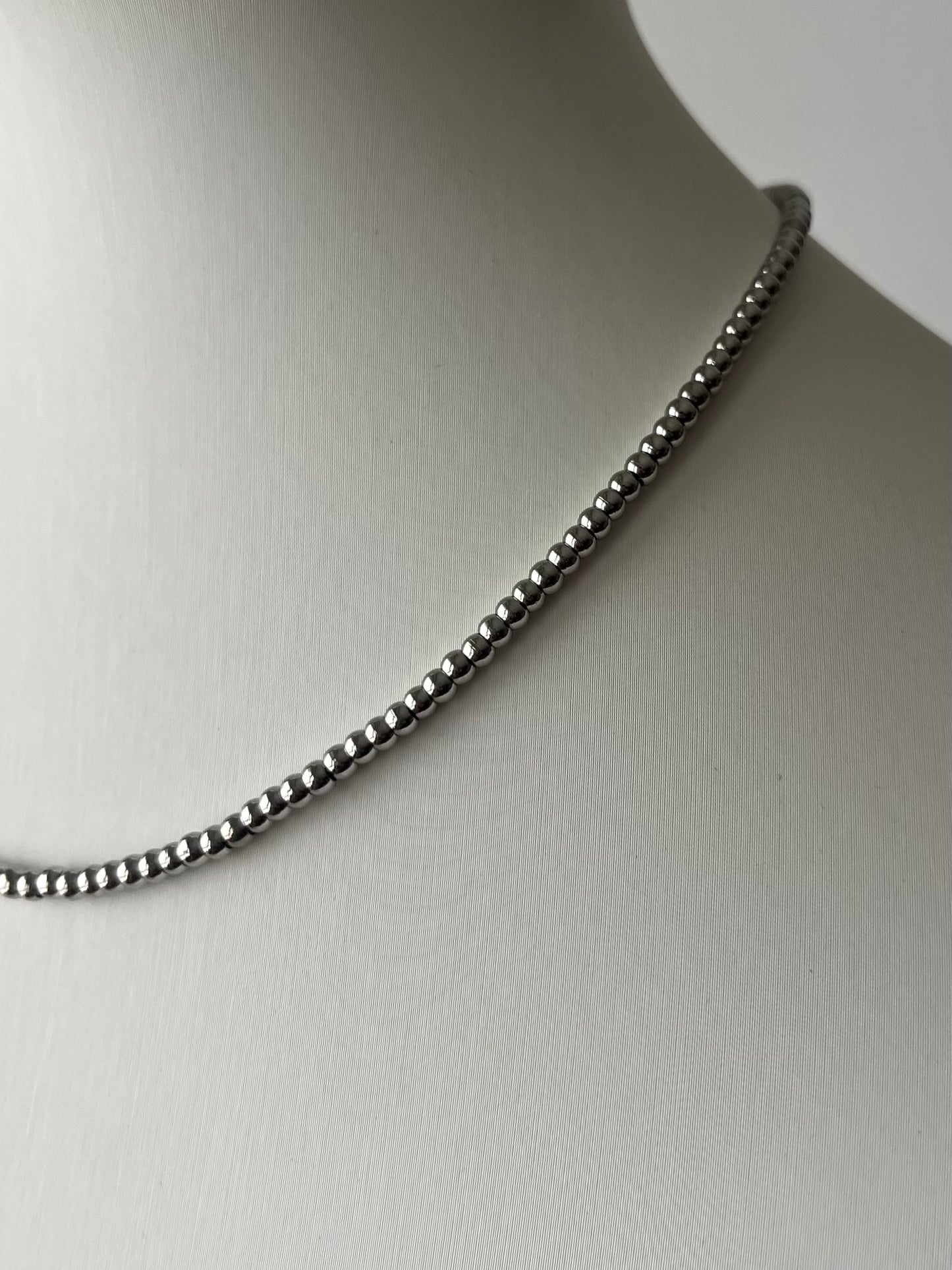 Ball chain - Collana - Acciaio inossidabile