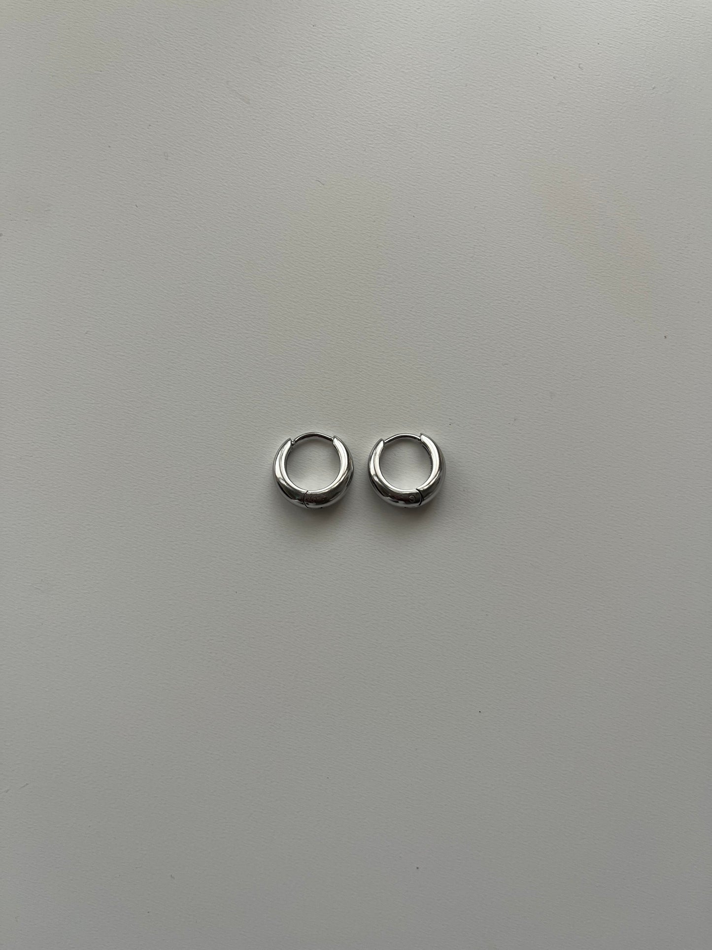 cerchio  semplice silver - Orecchino  - Acciaio inossidabile