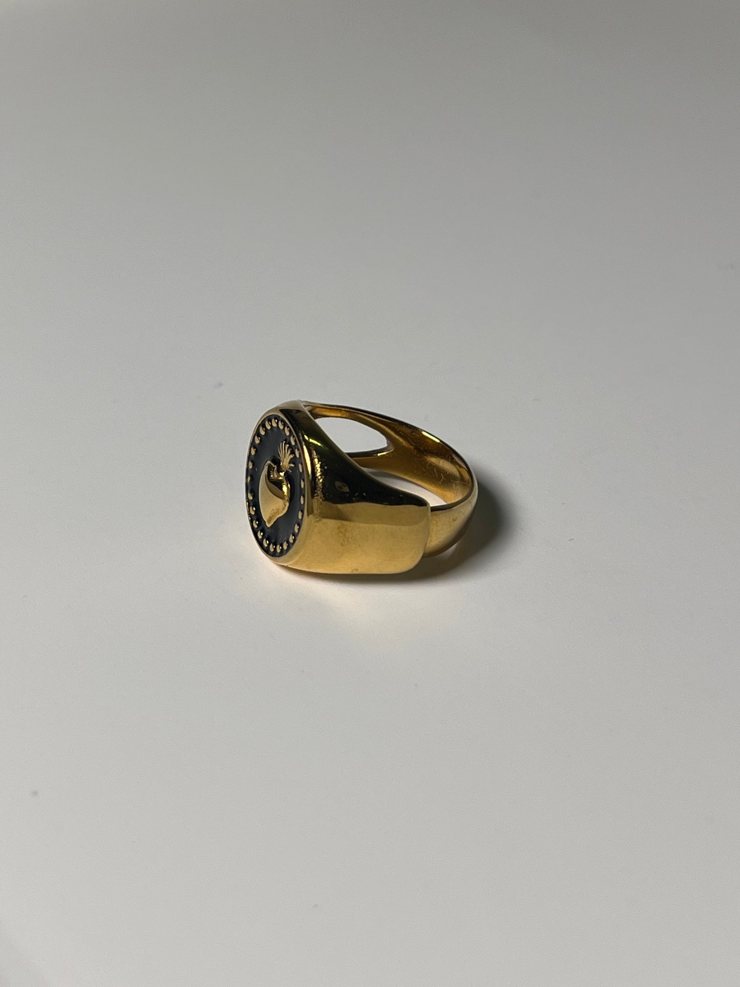 Amore scuro - Anello - acciaio inossidabile  -  regolabile