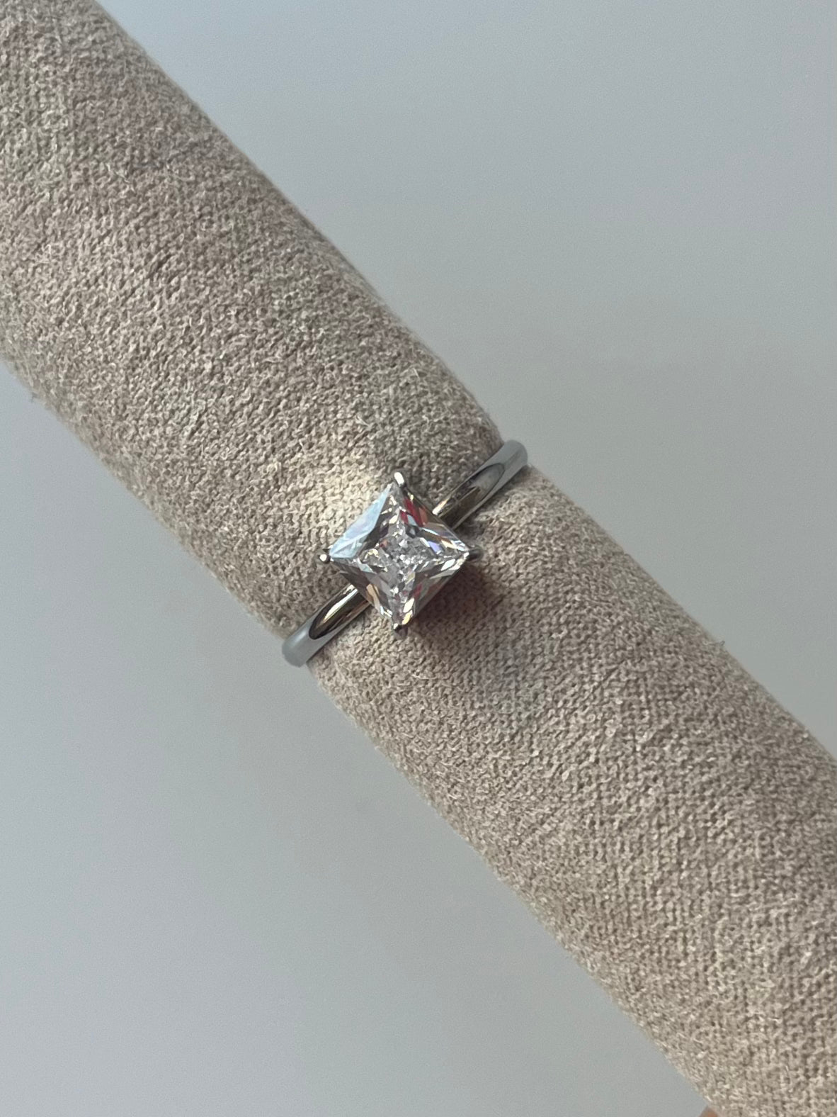 Piccolo Piazza - Anello - acciaio inossidabile  -  regolabile