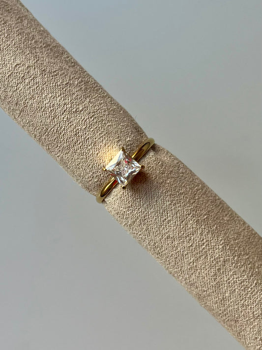 Piccolo Piazza - Anello - acciaio inossidabile  -  regolabile