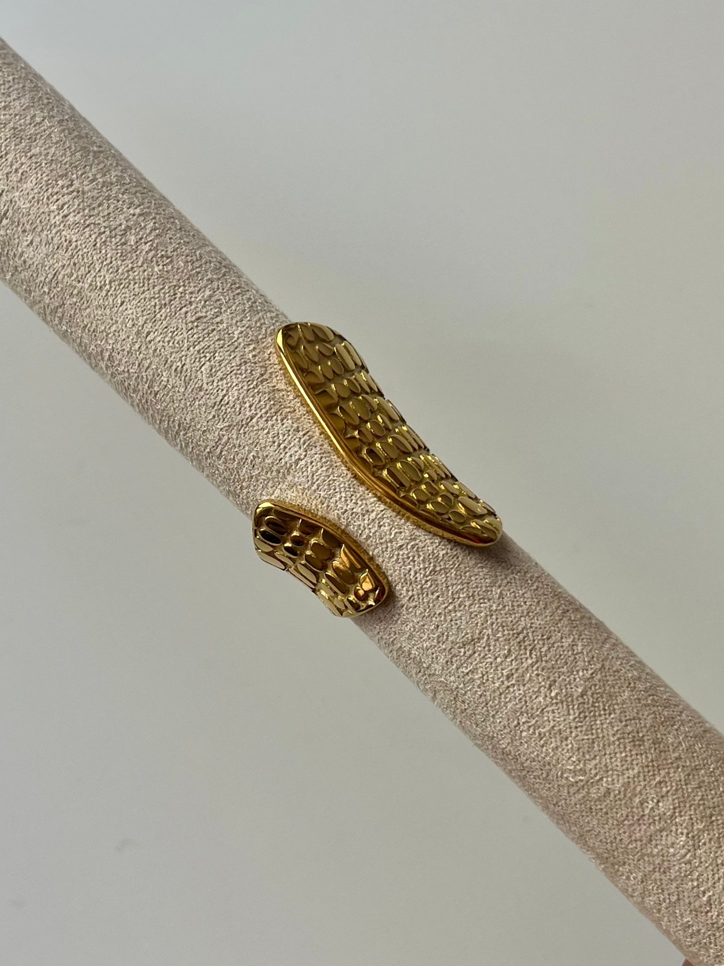 Abbraccio - Anello - acciaio inossidabile  - non  regolabile - m