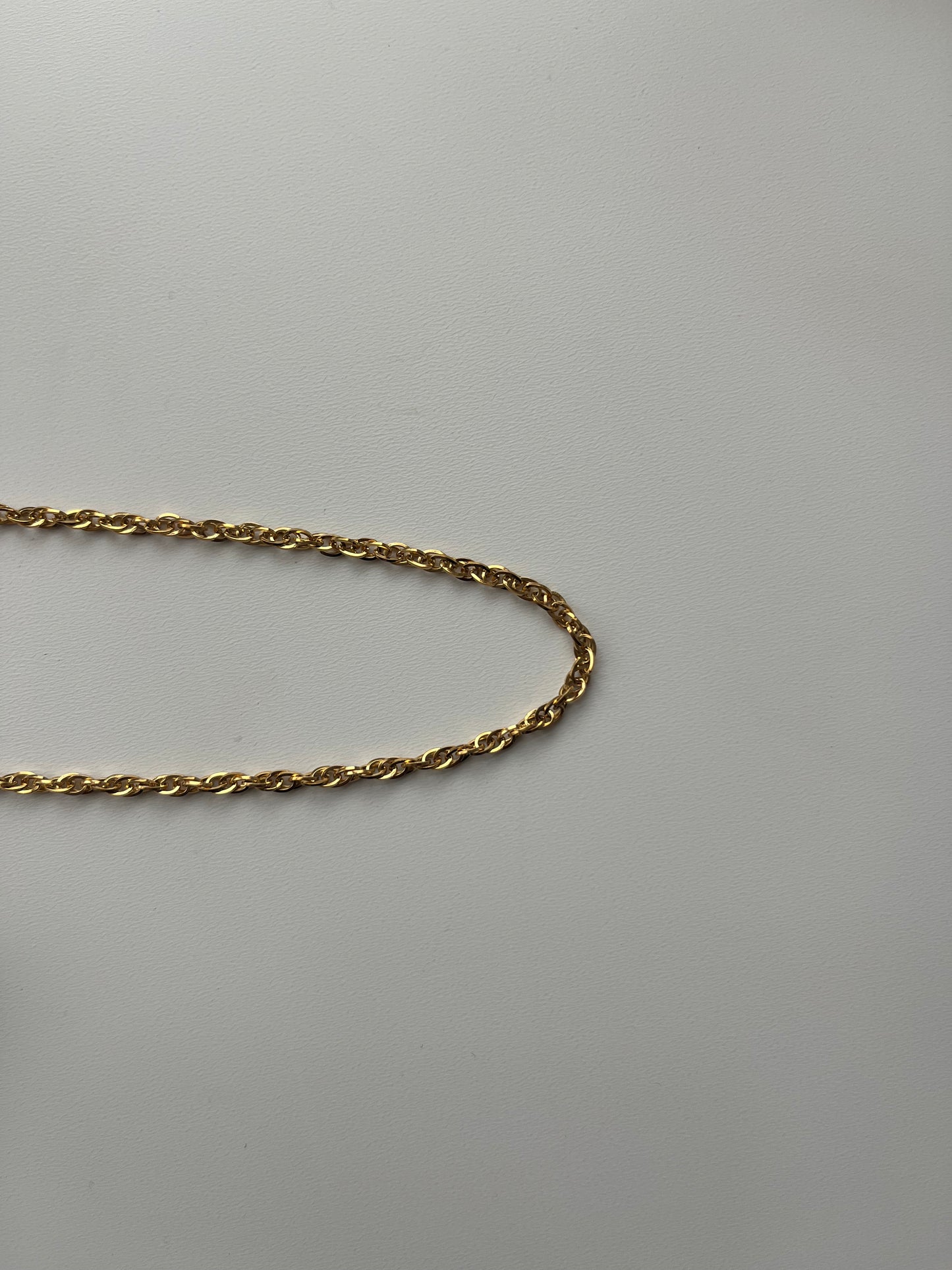 singapore chain - Collana - Acciaio inossidabile